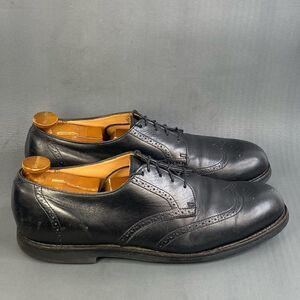 DREW black leather Vibram sole Oxford shoes mens size 13